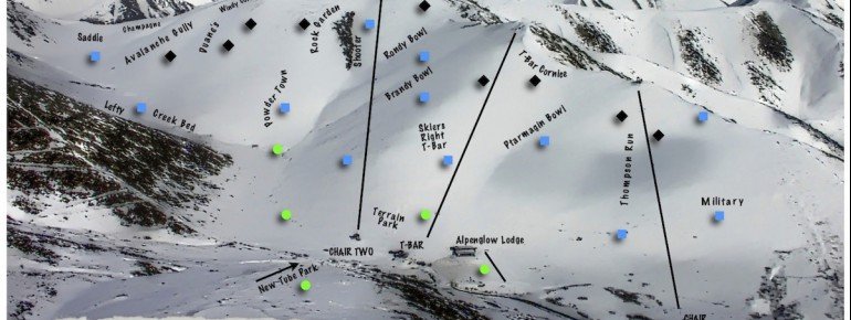 Pistenplan Arctic Valley Ski Area