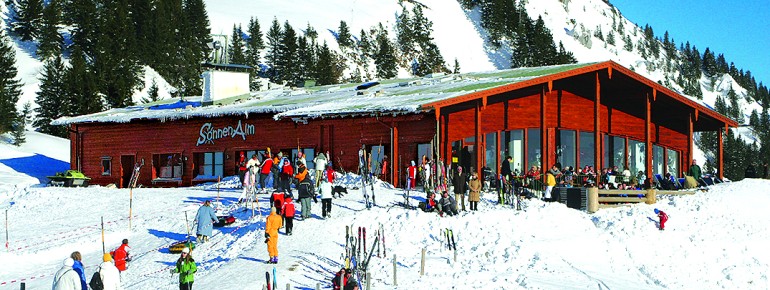 Einkehren in der SonnenAlm auf der Kampenwand