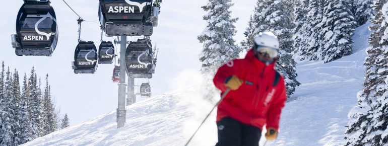 Über 190 Hektar groß ist das Skigelände in Buttermilk Mountain