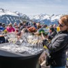 Après-Ski mit Aussicht im Skigebiet See.