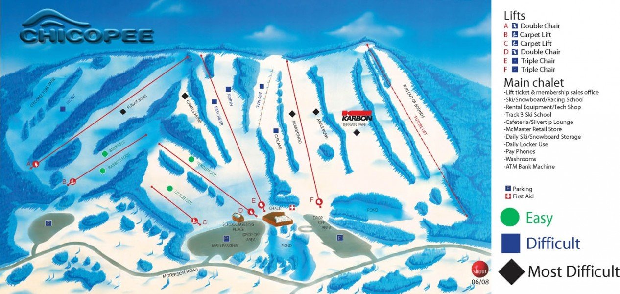 Skigebiet Chicopee Ski Club • Skiurlaub • Skifahren • Testberichte