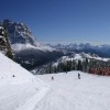 Viele breite Pisten warten auf die Wintersportler in Civetta.