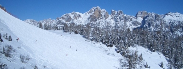 Traumhaftes Panorama zum Skifahren in Civetta