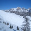 Traumhaftes Panorama zum Skifahren in Civetta