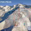 Pistenplan Fox Peak Ski Area