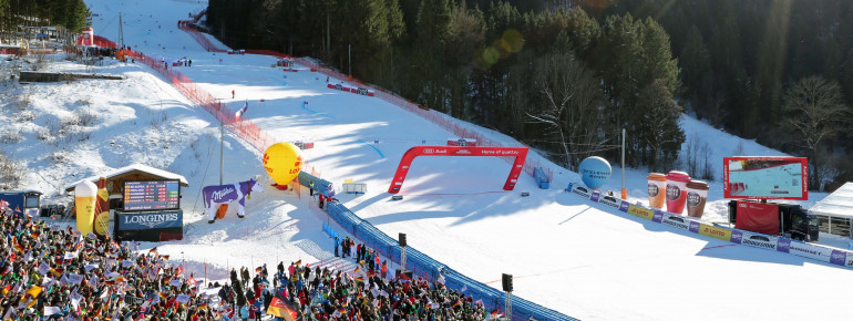 Zwei Wochen lang ist der Ski-Weltcup wieder in Garmisch zu Gast.