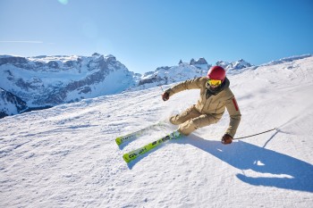 Skifahren am Golm