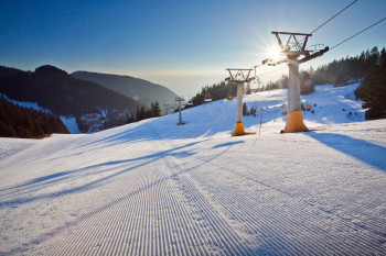 Im Skigebiet Golte erwarten dich 12,8 bestens präparierte Pistenkilometer.