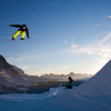 Die Eiger Nordwand bietet eine tolle Kulisse für Air Time Shots