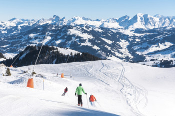 Skifahren in Gstaad