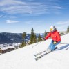 Die Olympiaabfahrt ist mit 2 km Länge und 600 Metern Höhenunterschied die anspruchsvollste Piste.