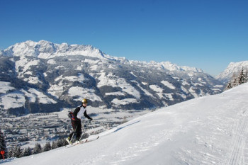 Zwei markierte Routen gibt es für Skitourengeher.
