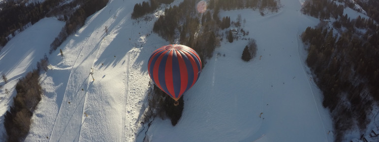 Heißluftballonfahrt über den Hauser Kaibling