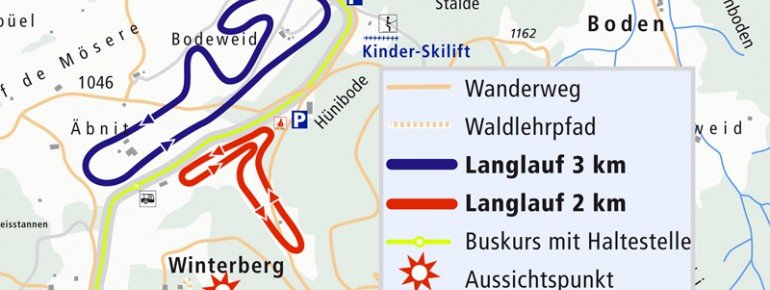 Pistenplan Heiligenschwendi - Skilift Hubelweid