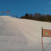 Die Pisten im Skigebiet sind breit und selten überfüllt.
