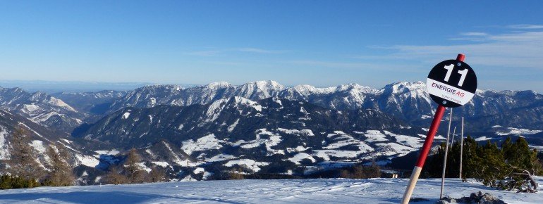 Die Hösskogelabfahrt ist nur eine der schwarz markierten Pisten