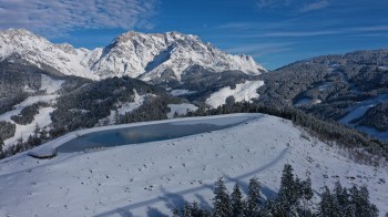 Speicherbecken Natrun in Maria Alm