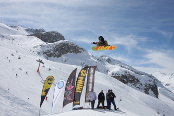 Air Time im Ischgl Snowpark