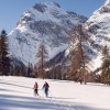 Mit den Schneeschuhen an den Füßen geht’s problemlos durch die Winterlandschaft des Falzthurntales im Naturpark Karwendel.