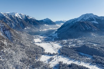 Pertisau am Achensee im Winterkleid