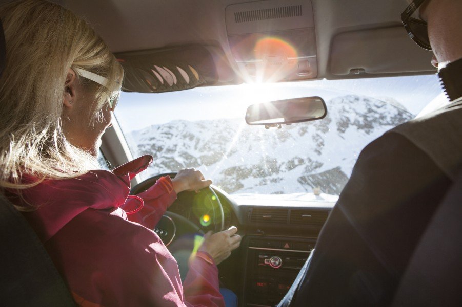 Für alle Wintersportler, die mit dem Auto anreisen entfällt die Maut auf der Kaunertaler Gletscherstraße.