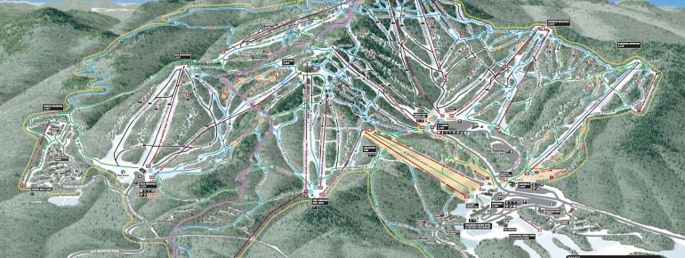 Pistenplan Killington