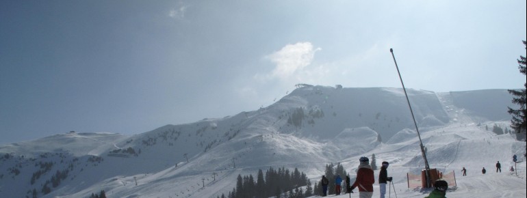 Blick zum Steinbergkogel