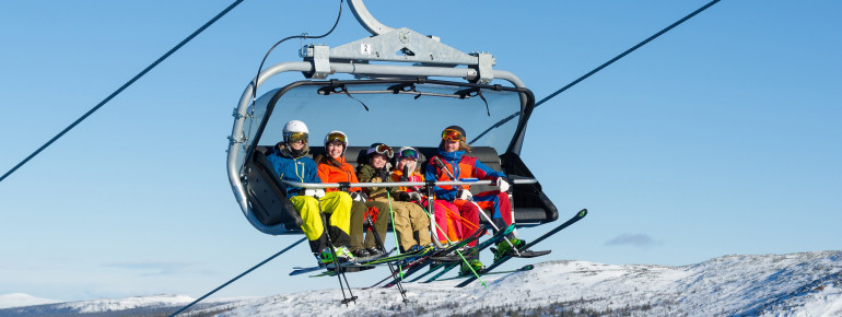 Das Skigebiet eignet sich für die ganze Familie.