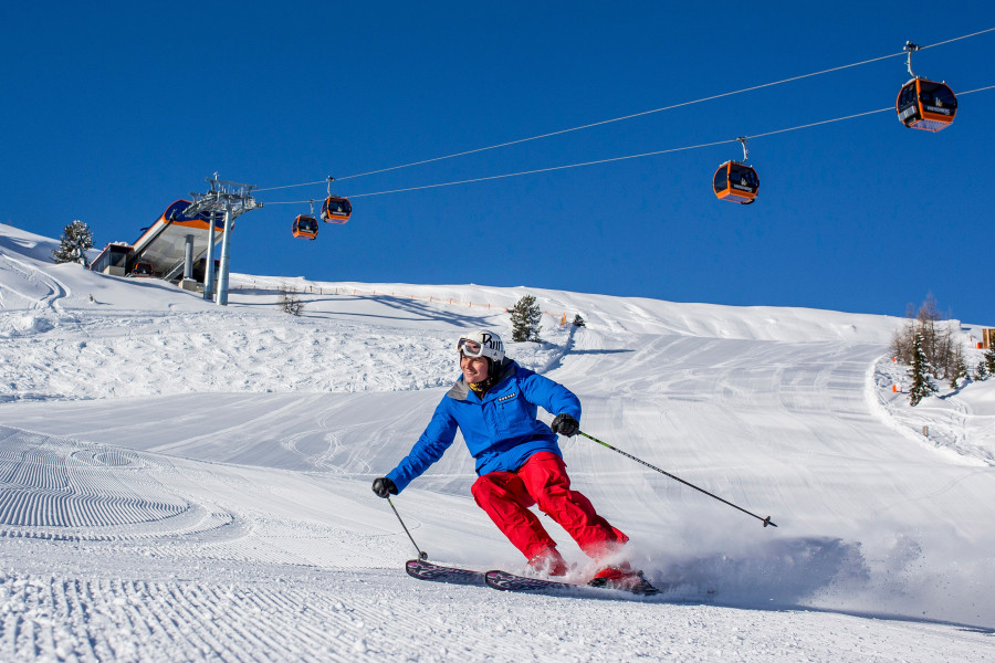 Über 40 Pistenkilometer erwarten Wintersportler am Kreischberg.