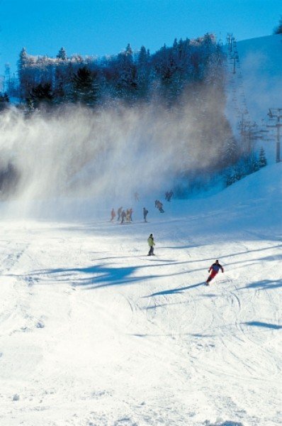 Das Wintersportparadies befindet sich in der Region Lothringen