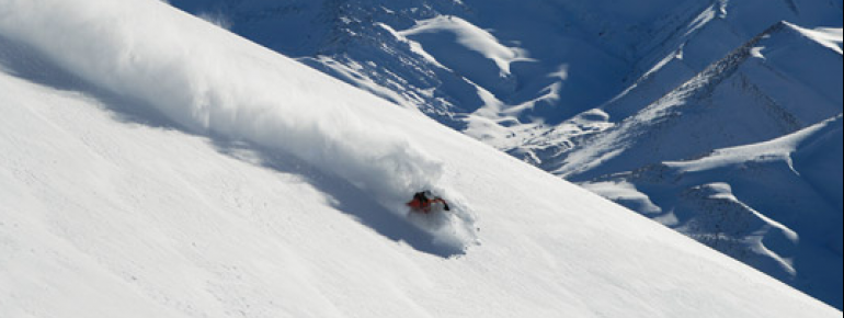 Der höchste Punkt des Skigebietes liegt auf 3430 Meter.