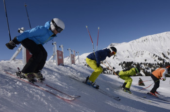 Skicross-Strecke Hasler