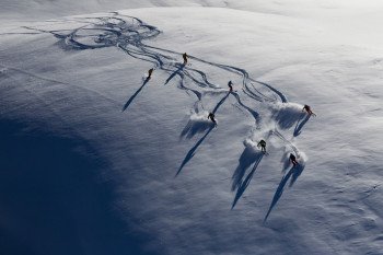 Auch verschiedene Freeride-Routen stehen Wintersportlern im Skigebiet Livigno zur Verfügung.