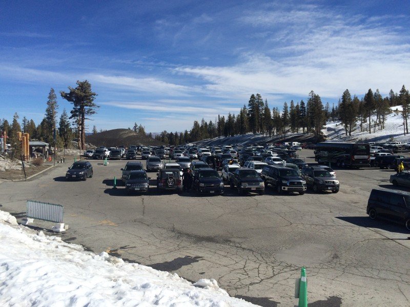 Kostenlose Parkplätze an den Talstationen - nur wer ganz vorne parken möchte, muss extra zahlen.