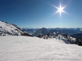 In den Pausen kannst du einen tollen Ausblick genießen.