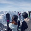 Skifahren am Rofan oberhalb von Maurach am Achensee