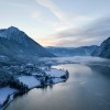 Maurach am Achensee im Winter