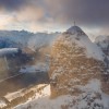 Rotspitz im Rofangebirge im Winterkleid