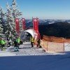 Das Starthaus der Skimovie-Strecke : Von hier aus wird der Weg hinunter auf der FIS Piste gefilmt.