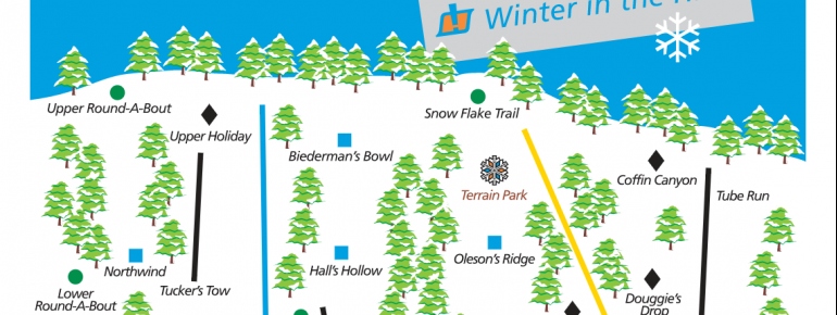 Pistenplan Mt Holiday Ski Area