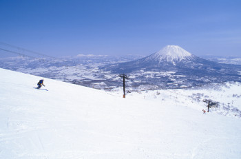 Das Skigebiet Niseko United befindet sich auf Hokkaidō in Japan.