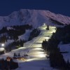 Ein Highlight im Skigebiet Oberjoch ist das Nachtskifahren unter Flutlicht.