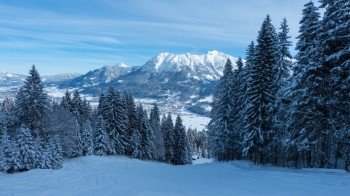 Die Pisten am Höllwies-Lift eignen sich für geübte Skifahrer