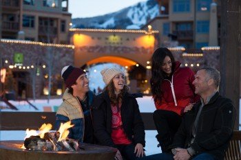 Am Abend gut feiern gehen oder gemütlich am Feier entspannen? In Park City ist beides möglich.