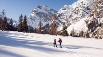Schneeschuhwandern in den Pertisauer Karwendeltälern