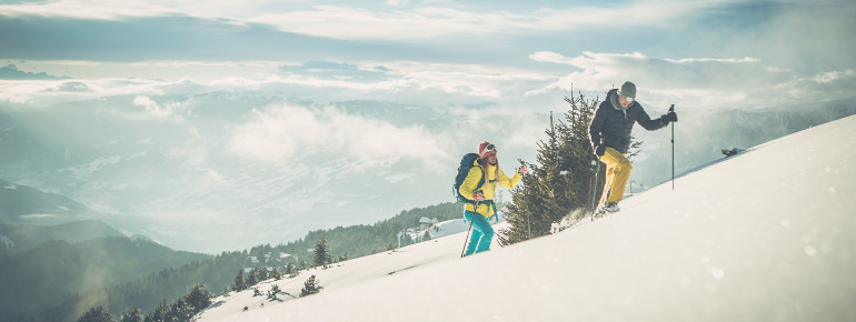 Schneeschuhwandern auf der Plose