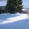 Drei Pistenkilometer warten im Skigebiet auf, um befahren zu werden