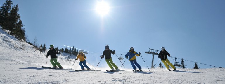 "Wedeln" über die herrlichen Pisten