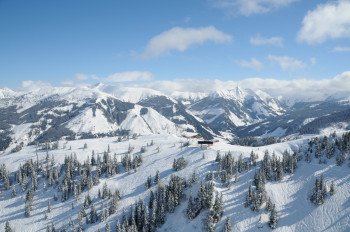 Panorama über das Skigebiet