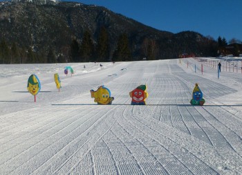 Ideal für Anfänger ist das kleine Skigebiet in Steinberg.